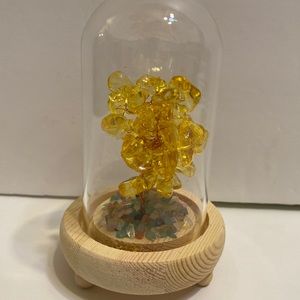 Crystal Money Tree Feng Shui Natural Amethyst gem